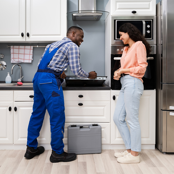 can you provide an estimate for cooktop repair before beginning any work in Mount Olive